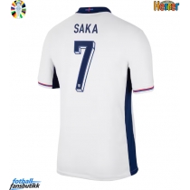 England Bukayo Saka #7 Hjemmedrakt EM 2024 Kortermet